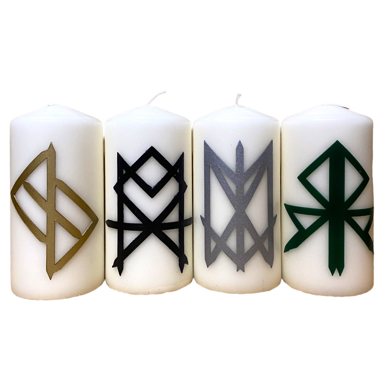Bind Rune Pillar Candles